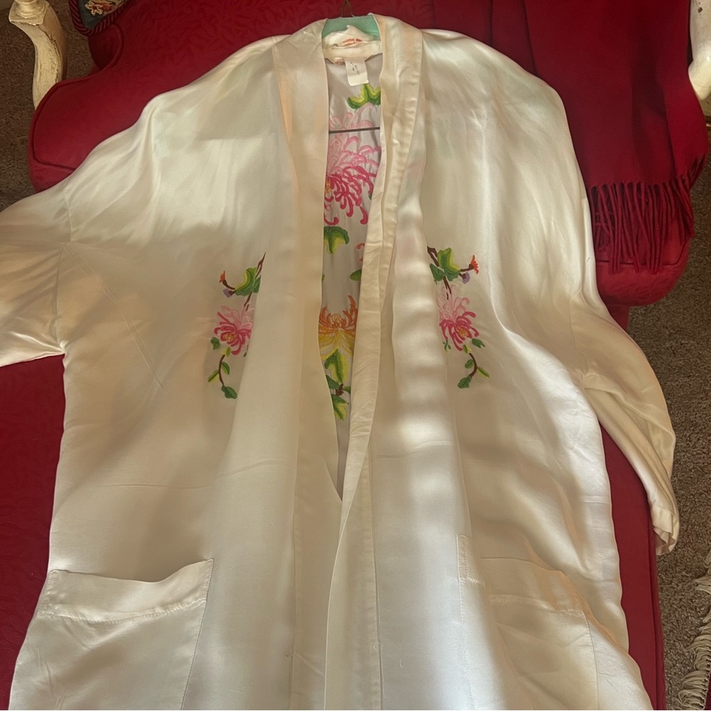 Flying Horse Kimono 100% silk size XL